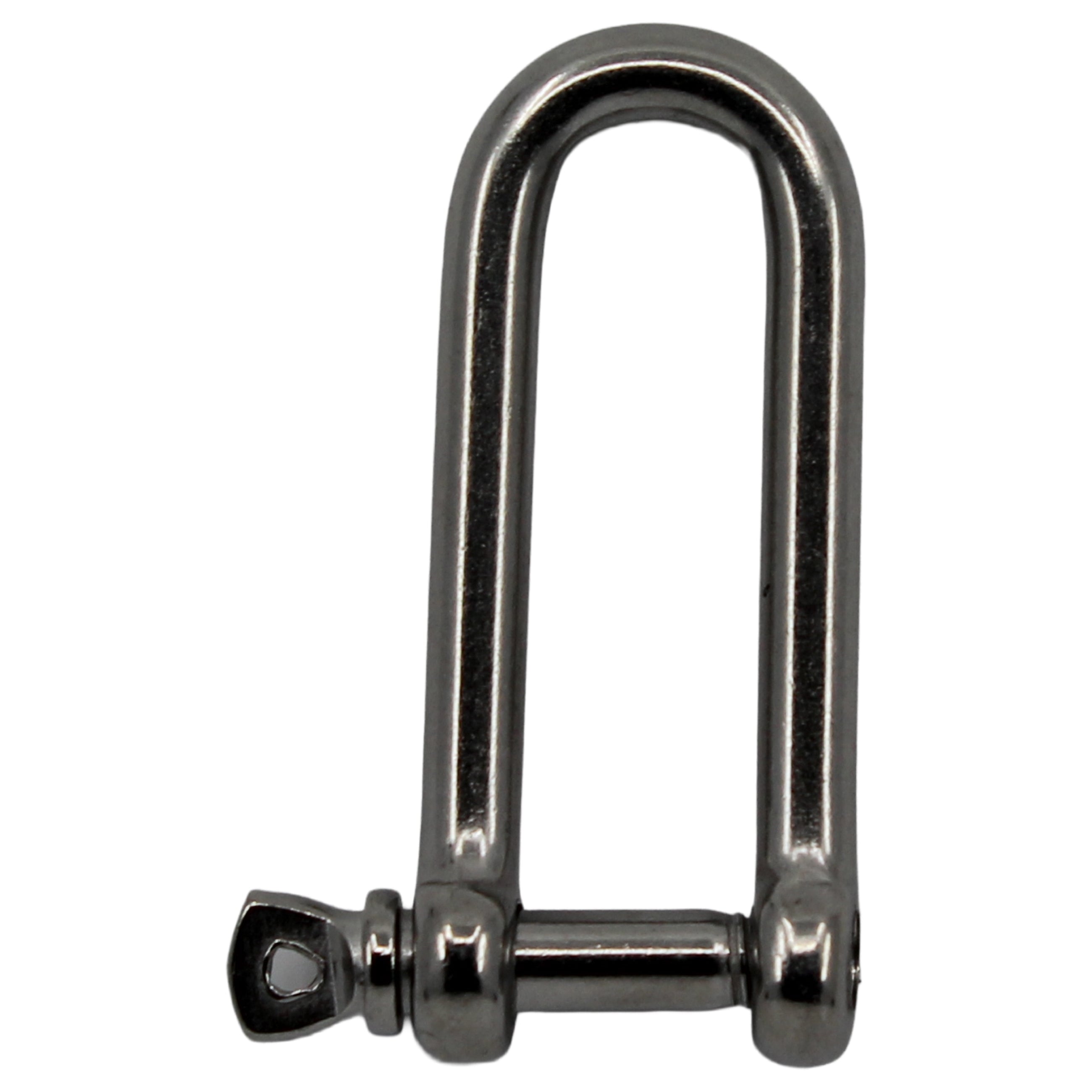 Schäkel A4 AISI 316 gerade lang Schäkel Seilflechter 