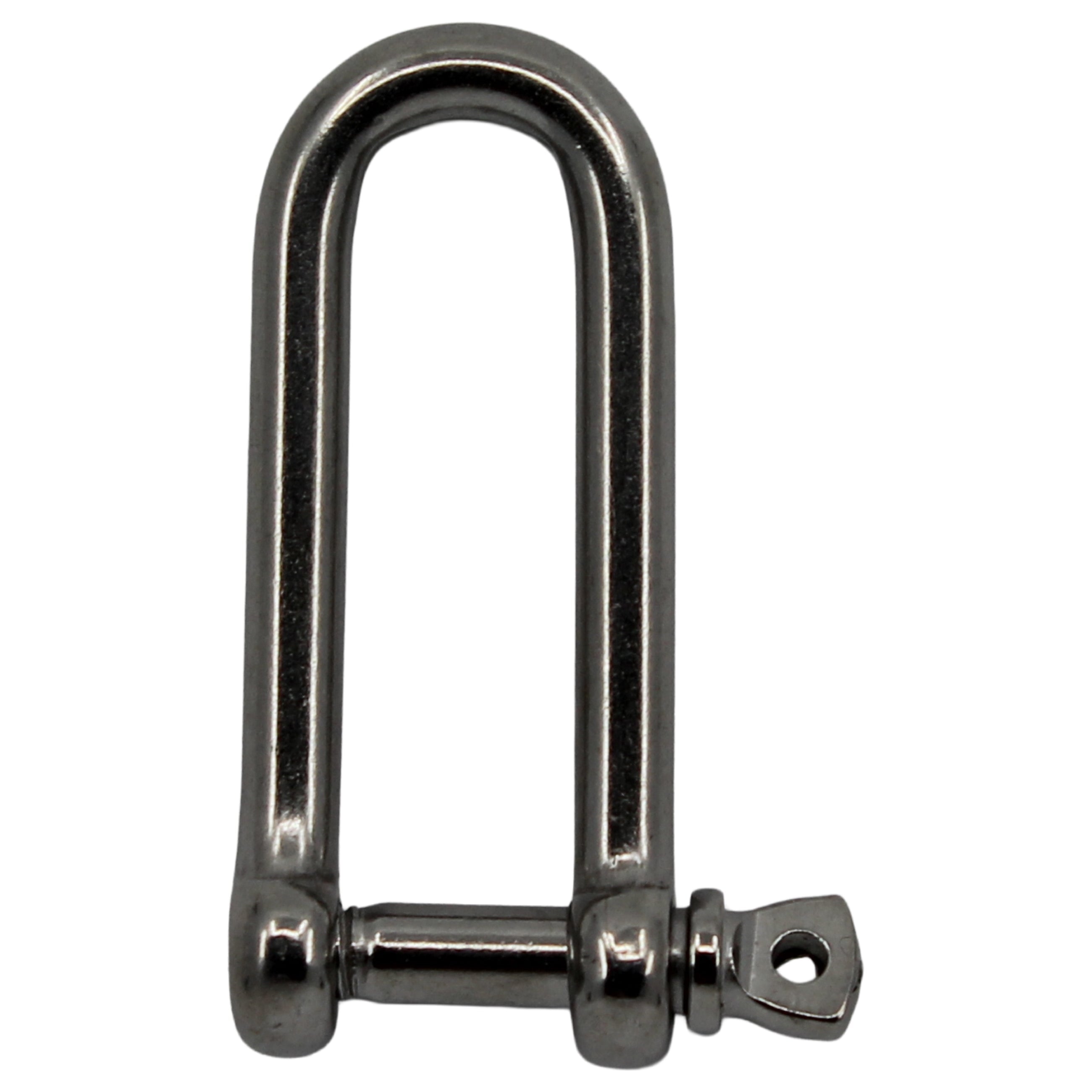 Schäkel A4 AISI 316 gerade lang Schäkel Seilflechter 5 mm 