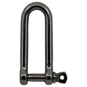 Schäkel A4 AISI 316 gerade lang Schäkel Seilflechter 6 mm 