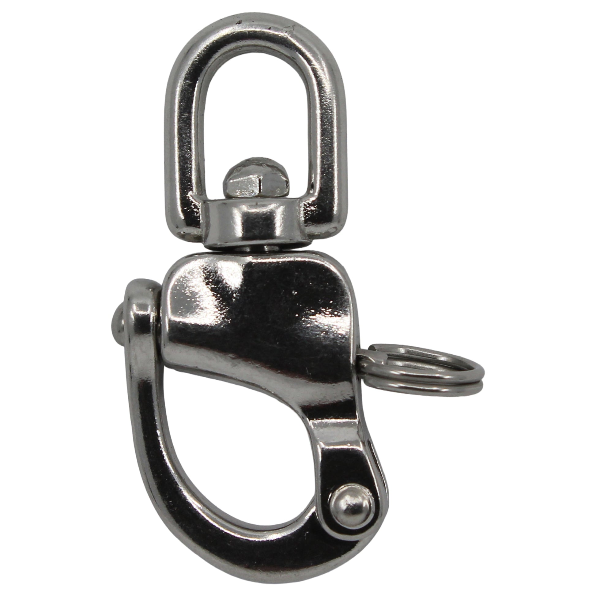 Schnappschäkel / Fallschäkel V4A / AISI 316 Edelstahl Schäkel SEILFLECHTER Tauwerk GmbH 