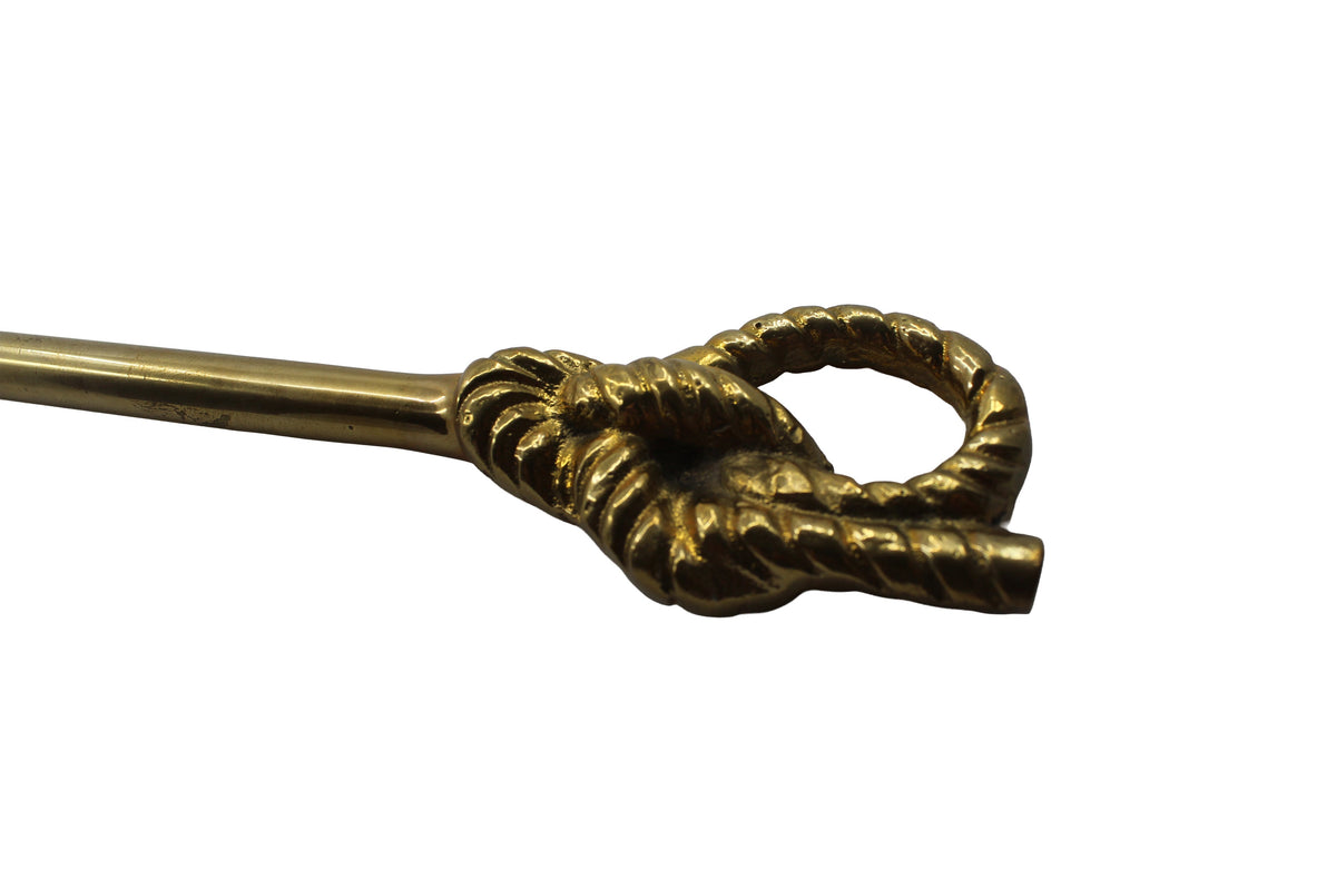 Schuhlöffel "Knoten" | Messing Schuhlöffel SEILFLECHTER 