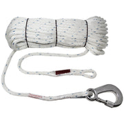 SEILFLECHTER-FEUERWEHRLEINE 10 MM, 30 M, 1 SEITE ÖSE, 1 SEITE LM-KARABINER MIT SV DIN 5290A Leinen & Seile Seilflechter Tauwerk GmbH 