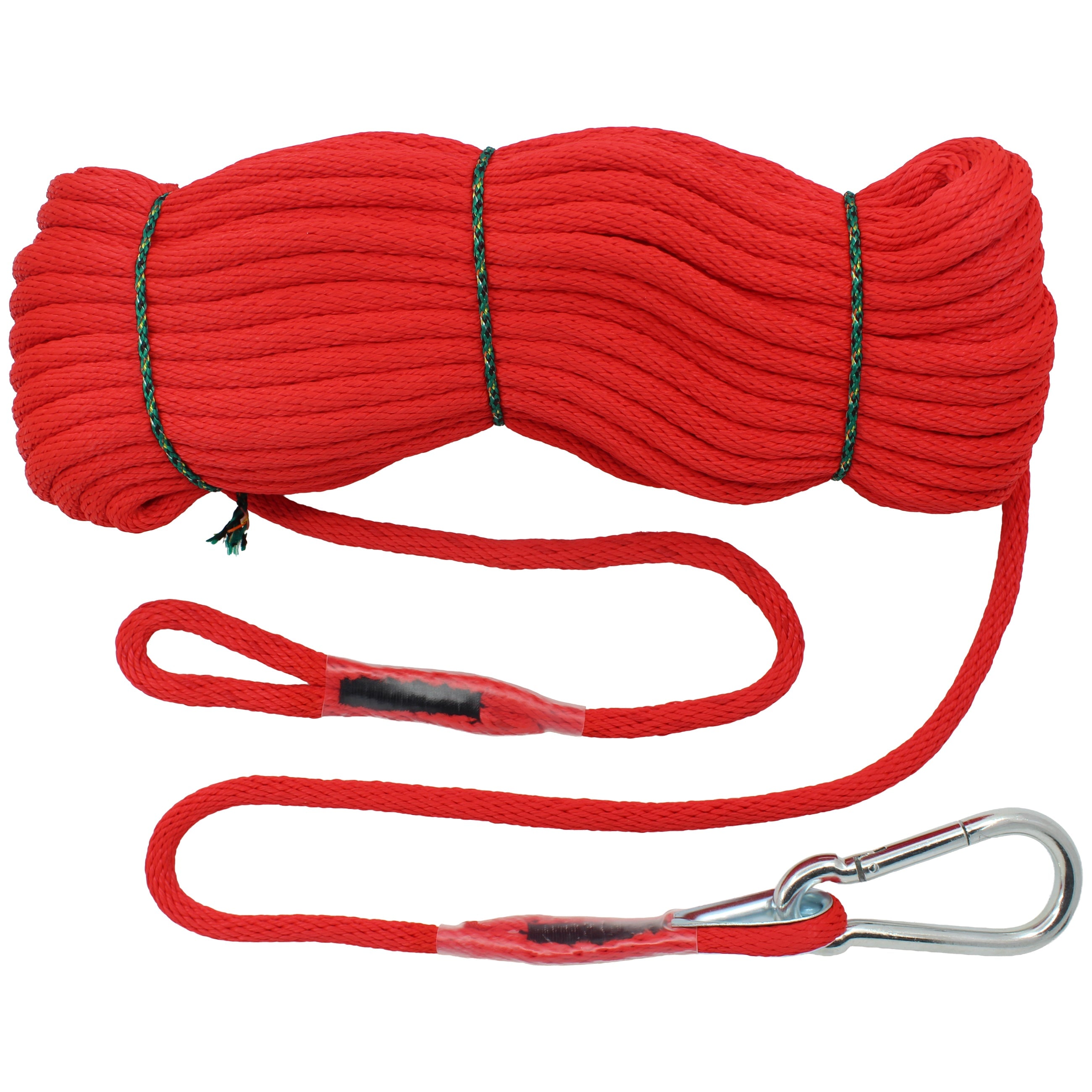 Seilflechter Mehrzweckleine / Arbeitsleine, 30 m, Öse-Karabiner C120 Mehrzweckleinen Seilflechter Tauwerk GmbH 