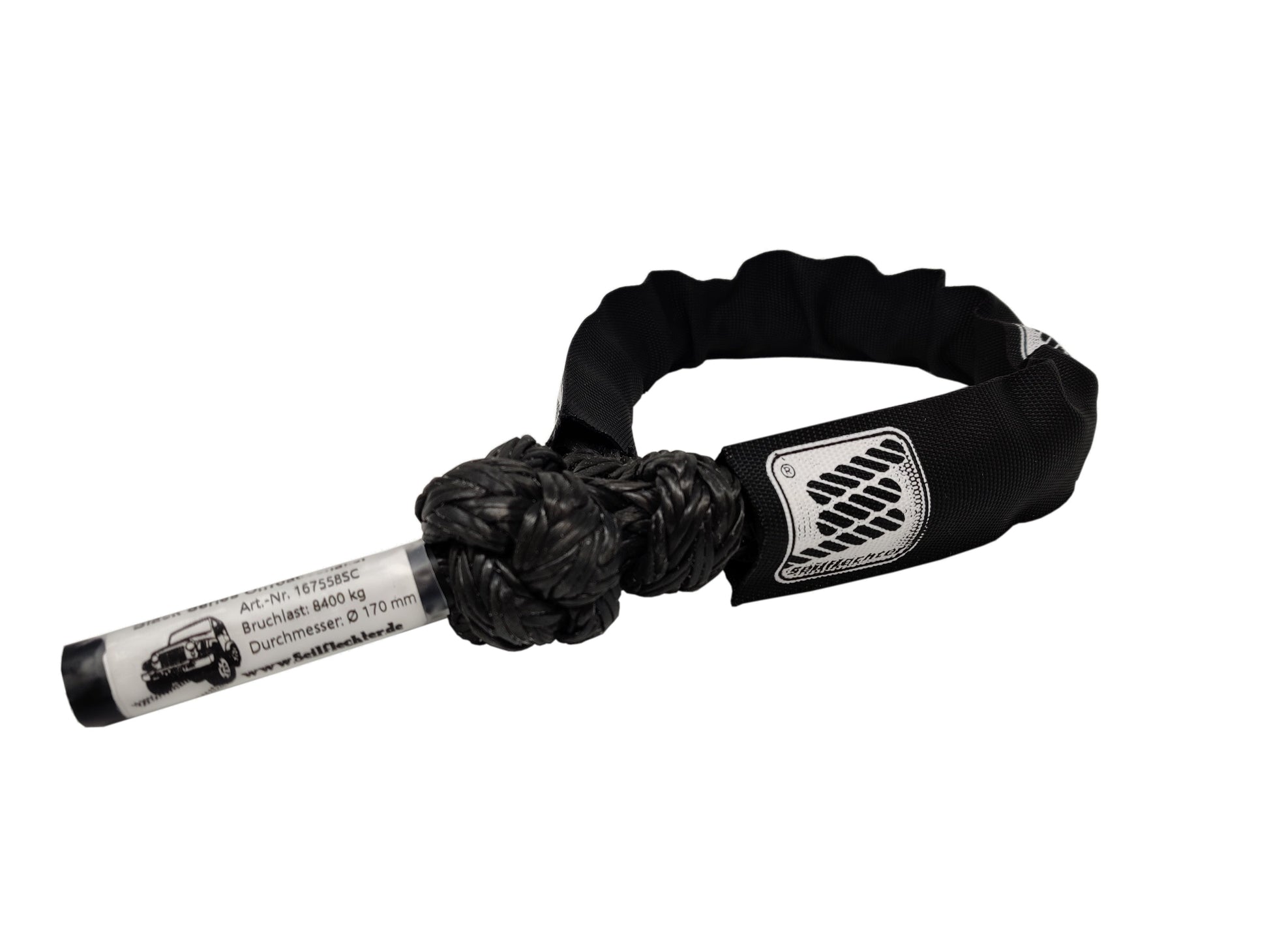 Seilflechter Novoleen® Black Series Offroadschäkel Forst Seilflechter 