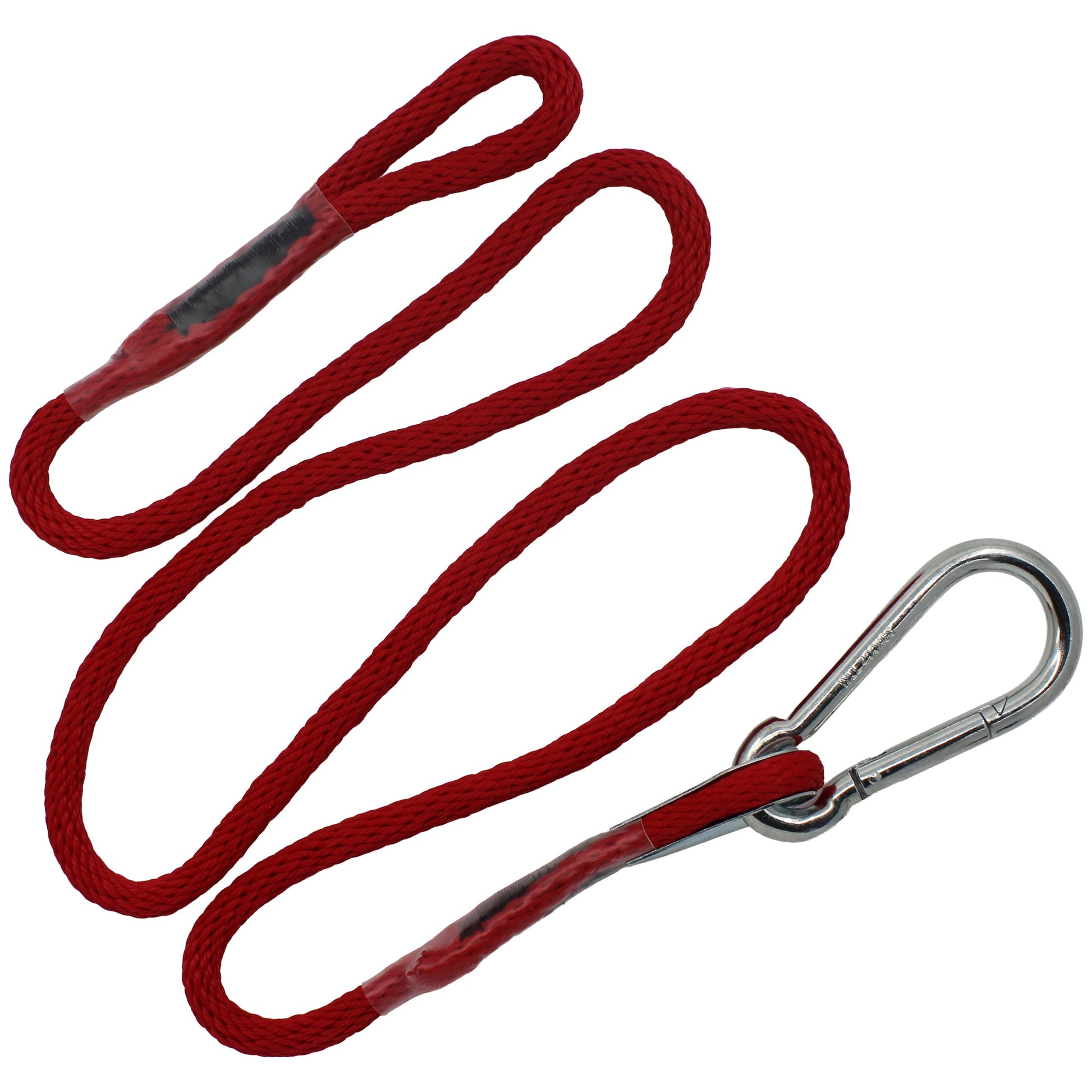 Seilflechter Seilschlauchhalter, 1,60 m, Öse-Karabinerhaken C 120 Leinen & Seile Seilflechter Tauwerk GmbH 