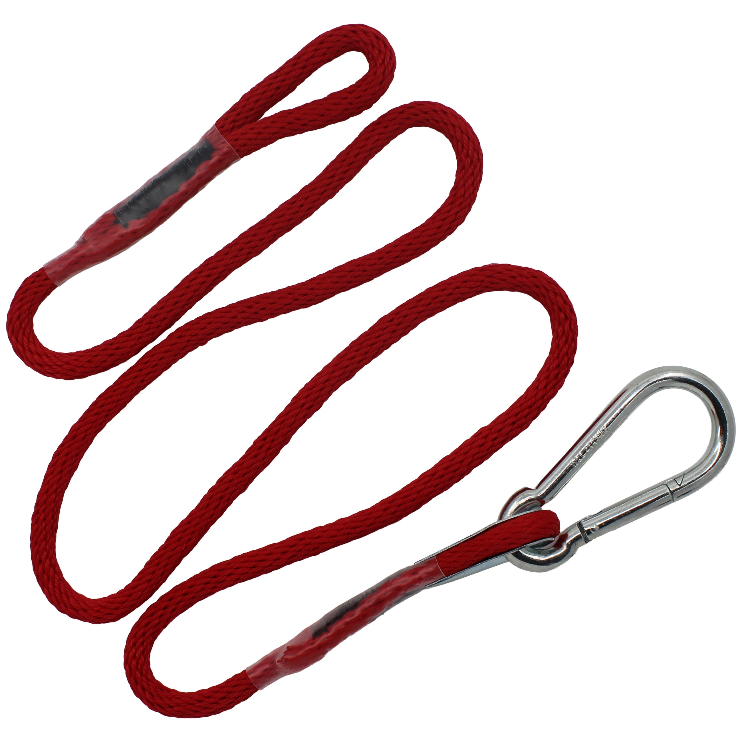 Seilflechter Seilschlauchhalter, 1,60 m, Öse-Karabinerhaken C 120 Leinen & Seile Seilflechter Tauwerk GmbH 