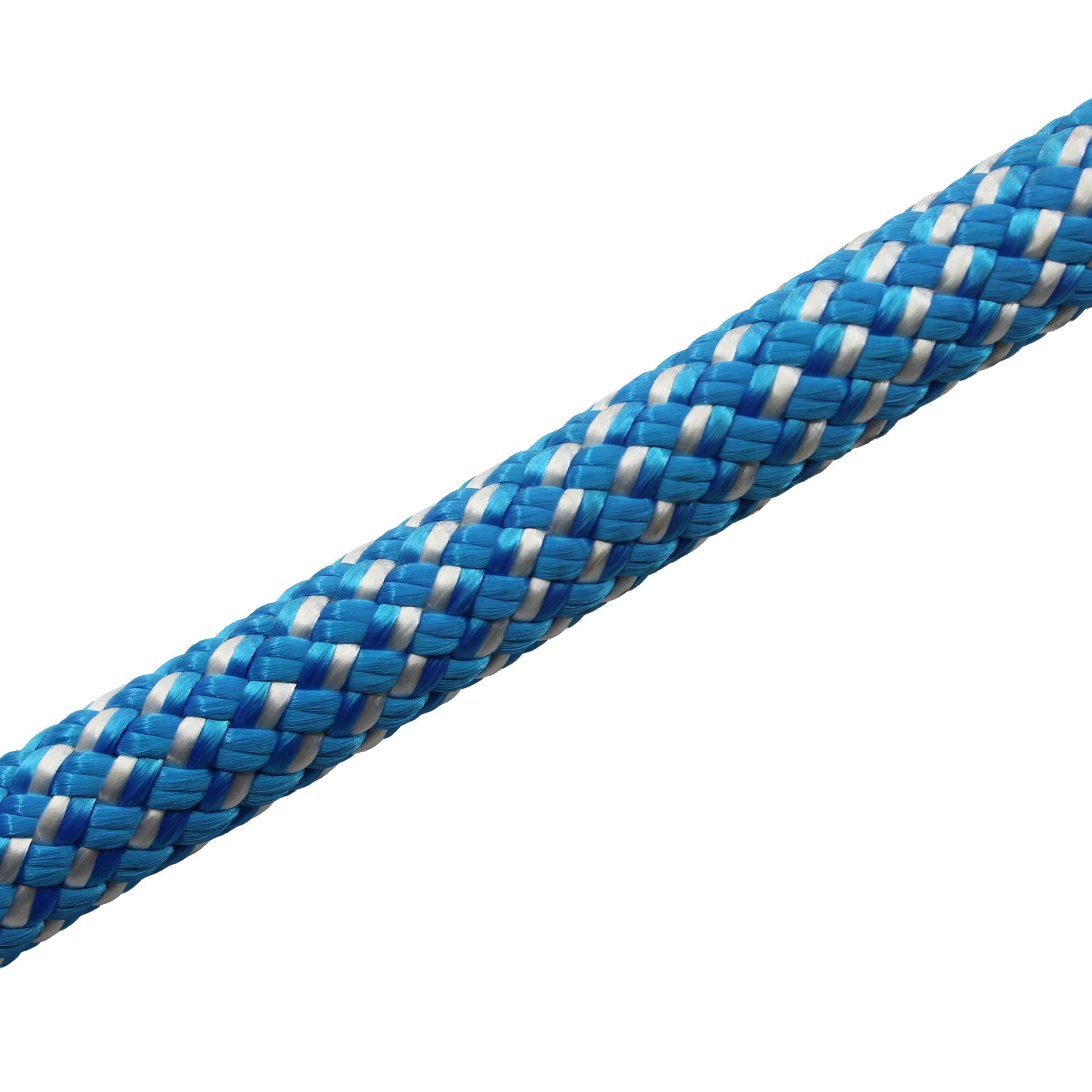 Seilflechter Winschenschot Contest 12mm Blau/Weiß | Meterware Seile Seilflechter 