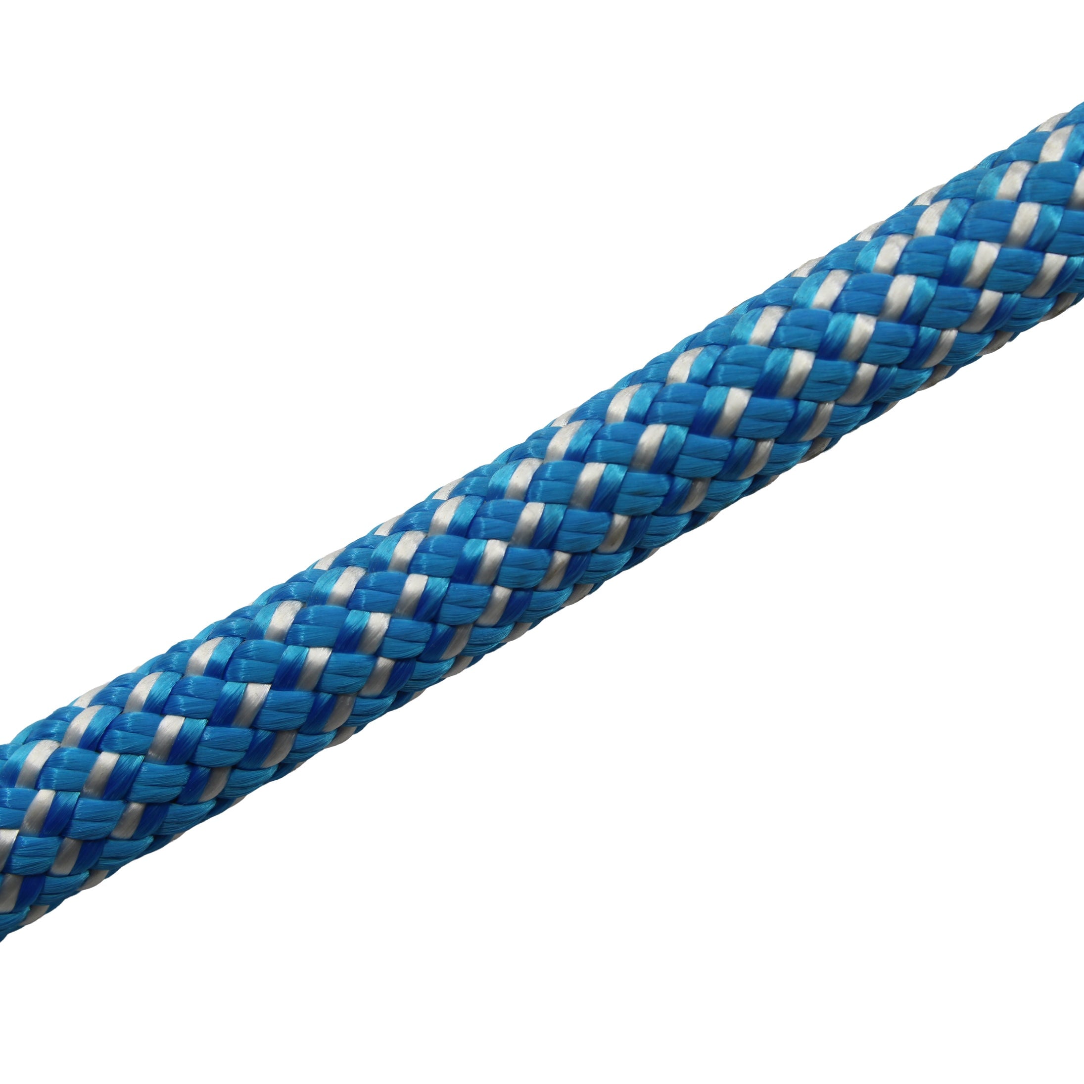 Seilflechter Winschenschot Contest 12mm Blau/Weiß | Meterware Seile Seilflechter 
