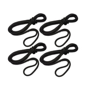 Set mit 4 Taifun®-Festmachern schwarz Festmacher Seilflechter 