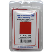 SIGNALFLAGGE ROT 60 x 60 CM Flaggen SEILFLECHTER Tauwerk GmbH 