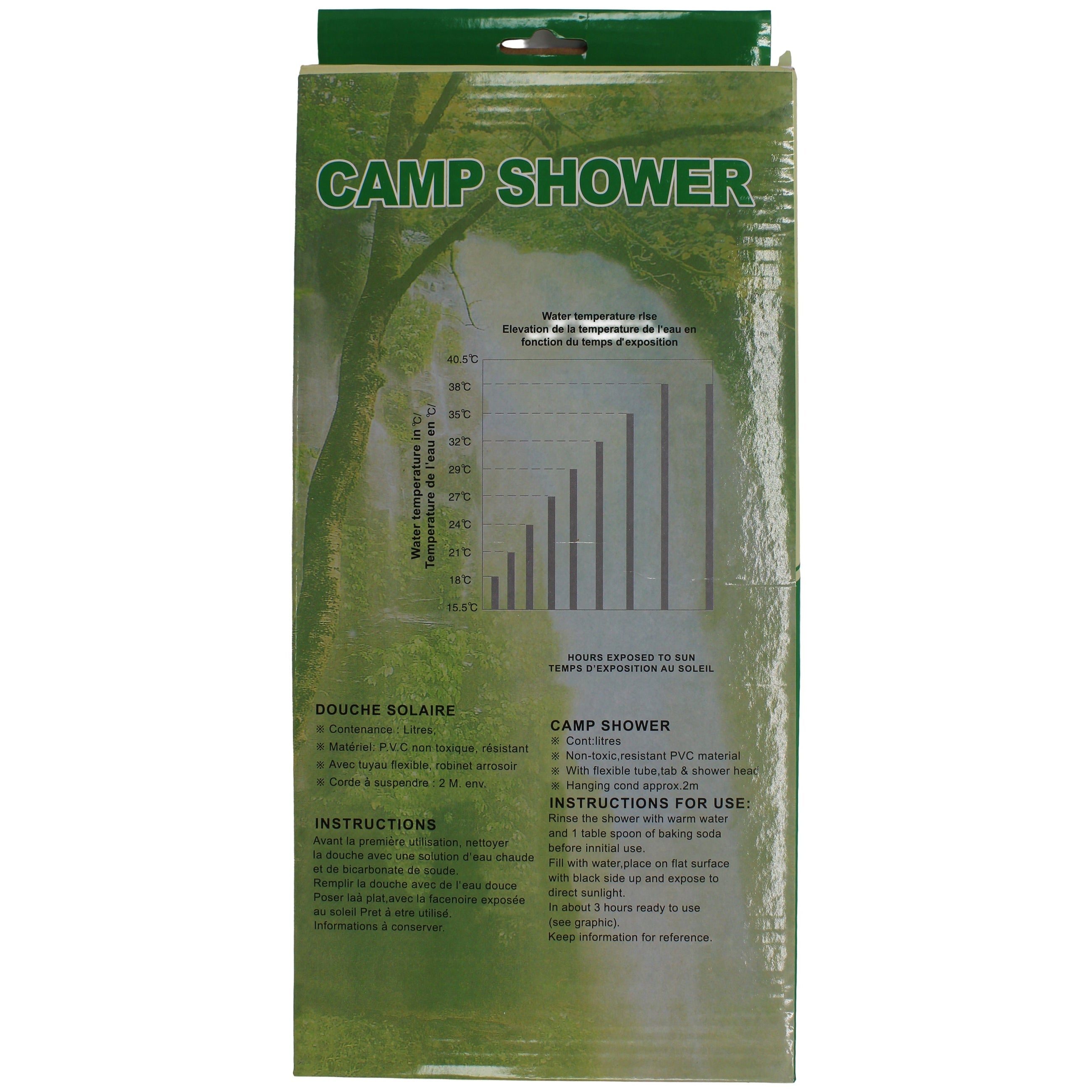 SOLAR-DUSCHE 15-20 L Solar-Dusche SEILFLECHTER Tauwerk GmbH 