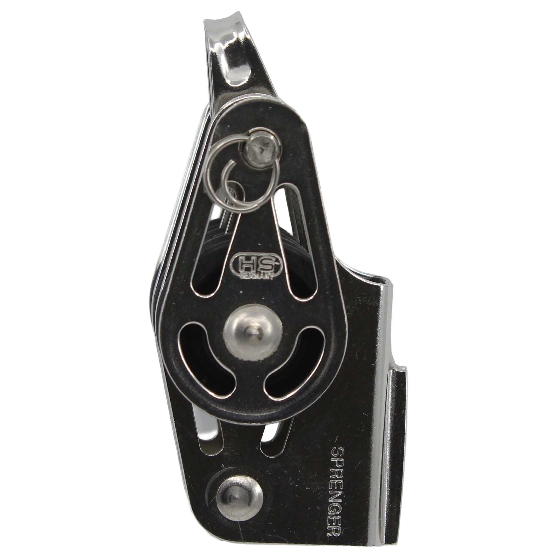 Sprenger Niederholerblock V-Klemme 6 mm Blöcke Seilflechter Tauwerk GmbH 