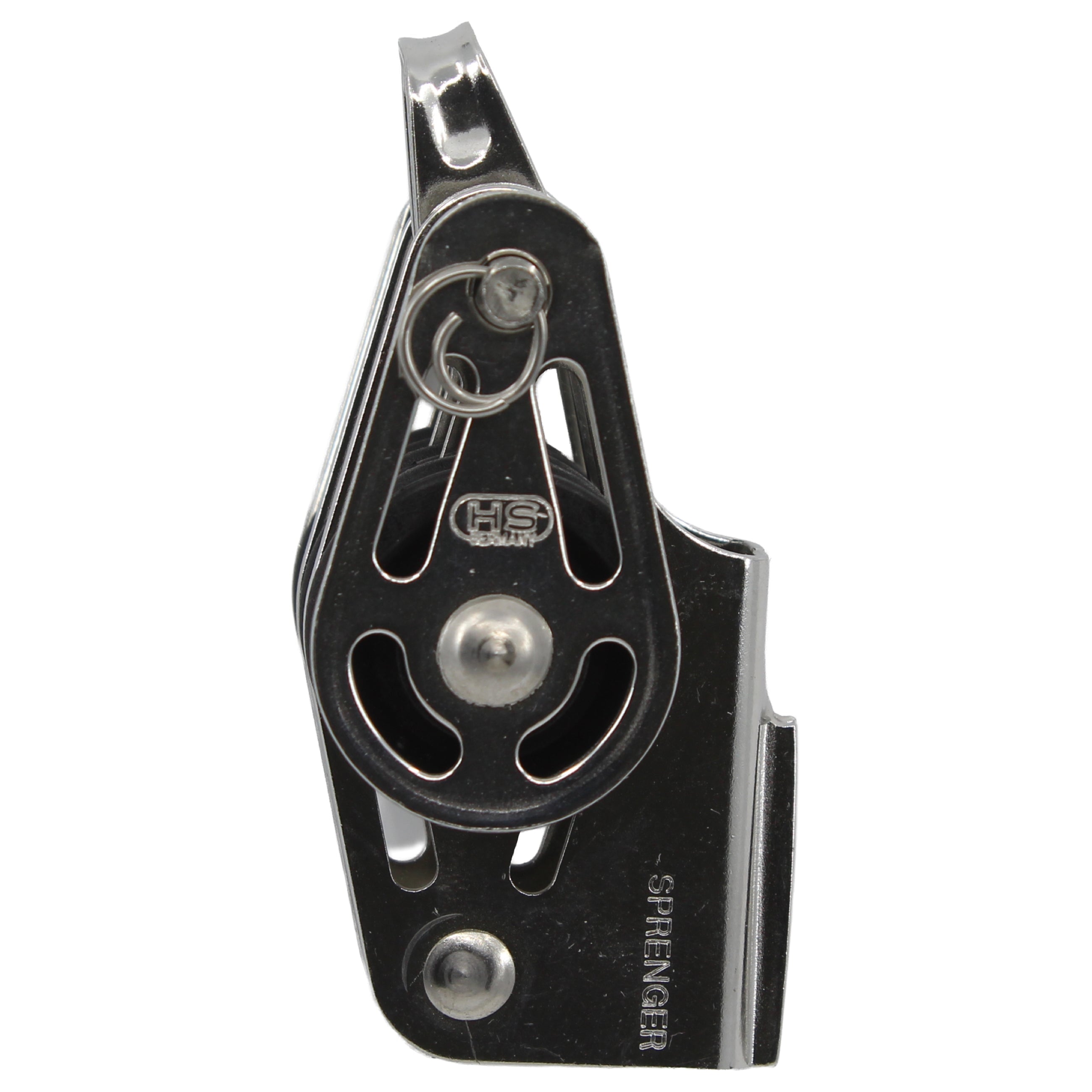 Sprenger Niederholerblock V-Klemme 6 mm Blöcke Seilflechter Tauwerk GmbH 