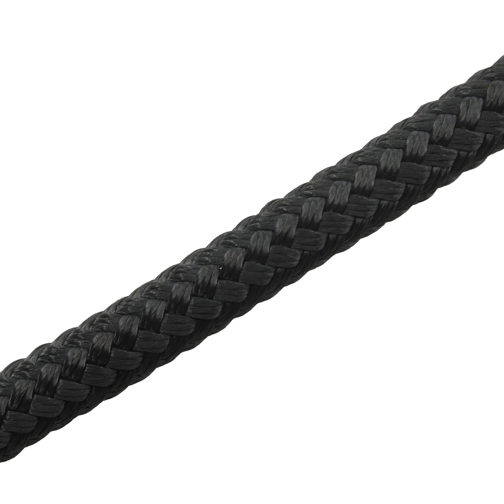 Taifun®-Tauwerk | Doppelgeflecht | Verschiedene Farben | Meterware Taifun Festmacher Seilflechter Tauwerk GmbH 20 mm Schwarz 