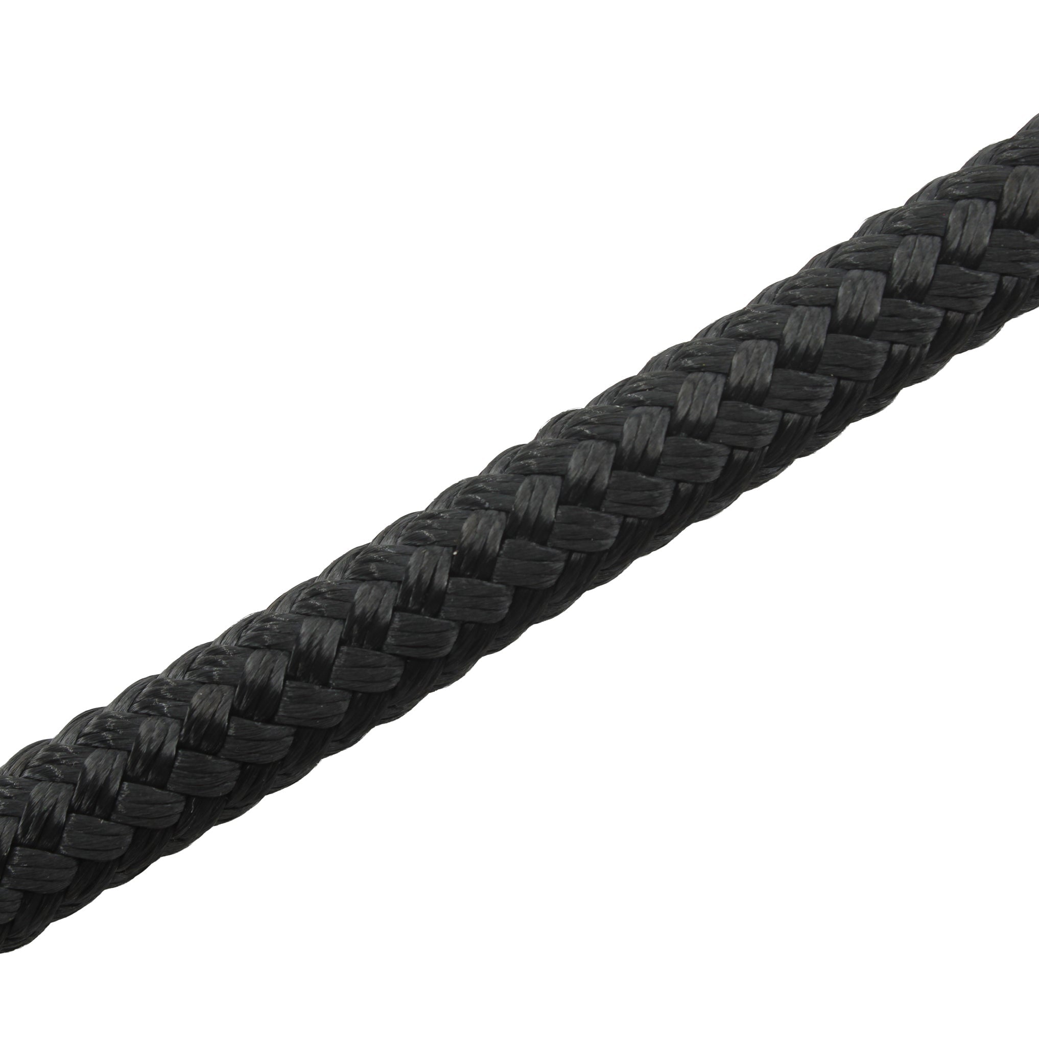 Taifun®-Tauwerk | Doppelgeflecht | Verschiedene Farben | Meterware Taifun Festmacher Seilflechter Tauwerk GmbH 20 mm Schwarz 
