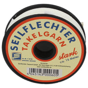 TAKELGARN, GEFLOCHTEN, GEWACHST "STARK", 15 M, Ø1,8 MM, WEISS Takelgarne SEILFLECHTER Tauwerk GmbH 