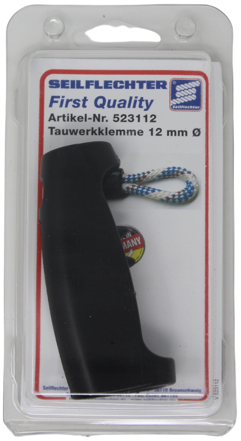 Tauwerk-Klemme Super Sharky Tauwerkklemmen Seilflechter 12 Millimeter 