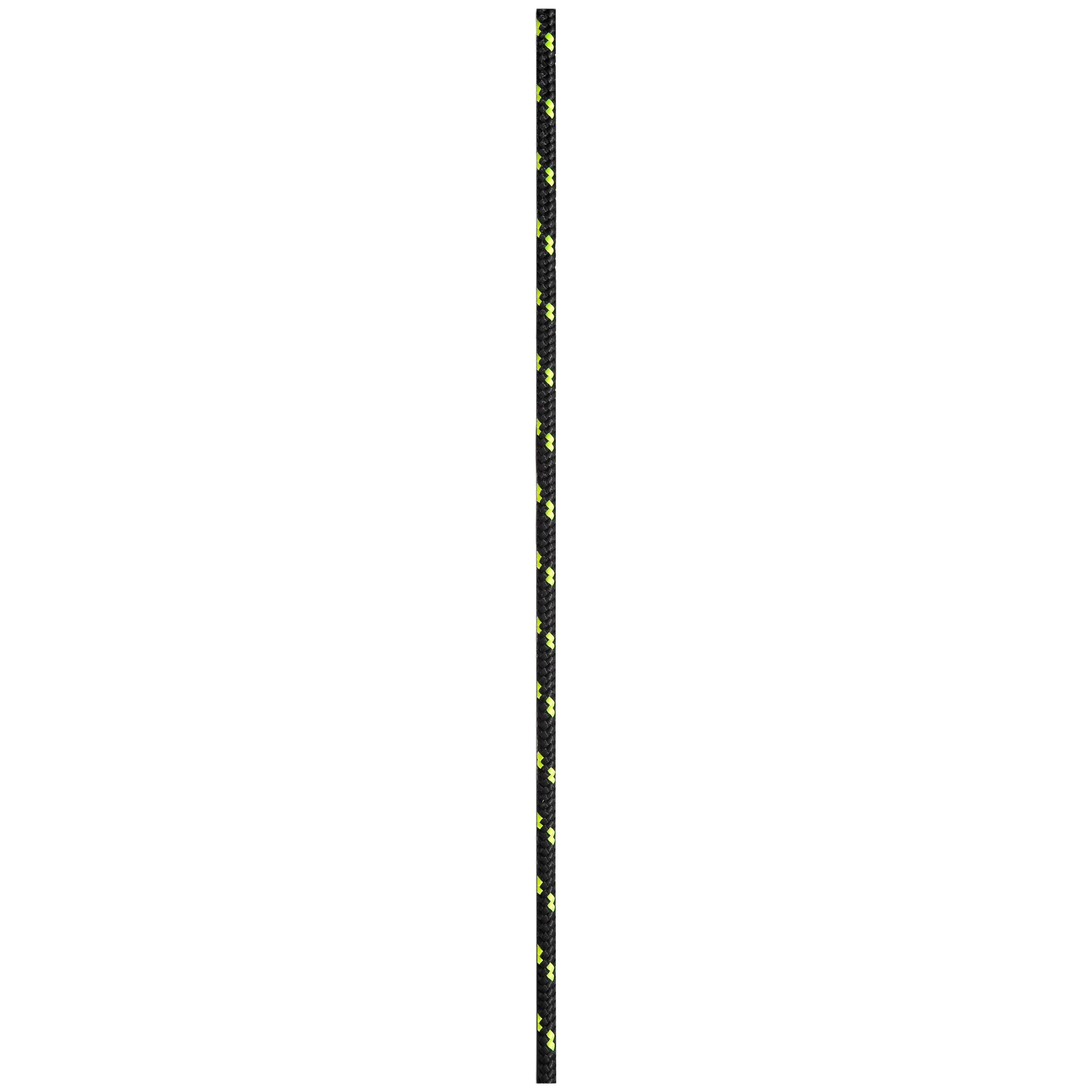 TRIMM-LEINE 4 MM, SCHWARZ/GELB, METERWARE, Trimm-Leinen SEILFLECHTER Tauwerk GmbH 