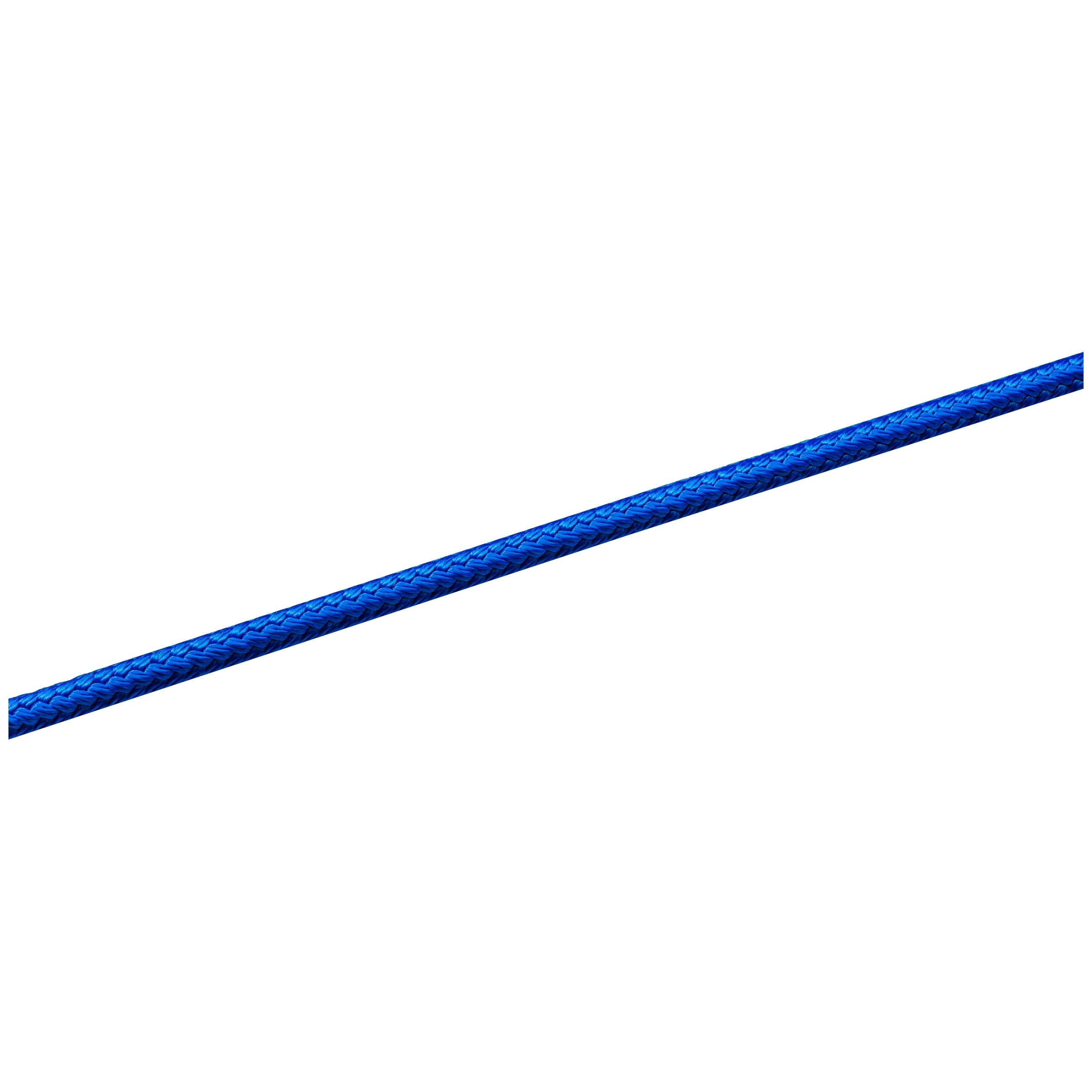 WELLENREITER® LEINE GEFL. 4 MM BLAU, METERWARE, Wellenreiter SEILFLECHTER Tauwerk GmbH 