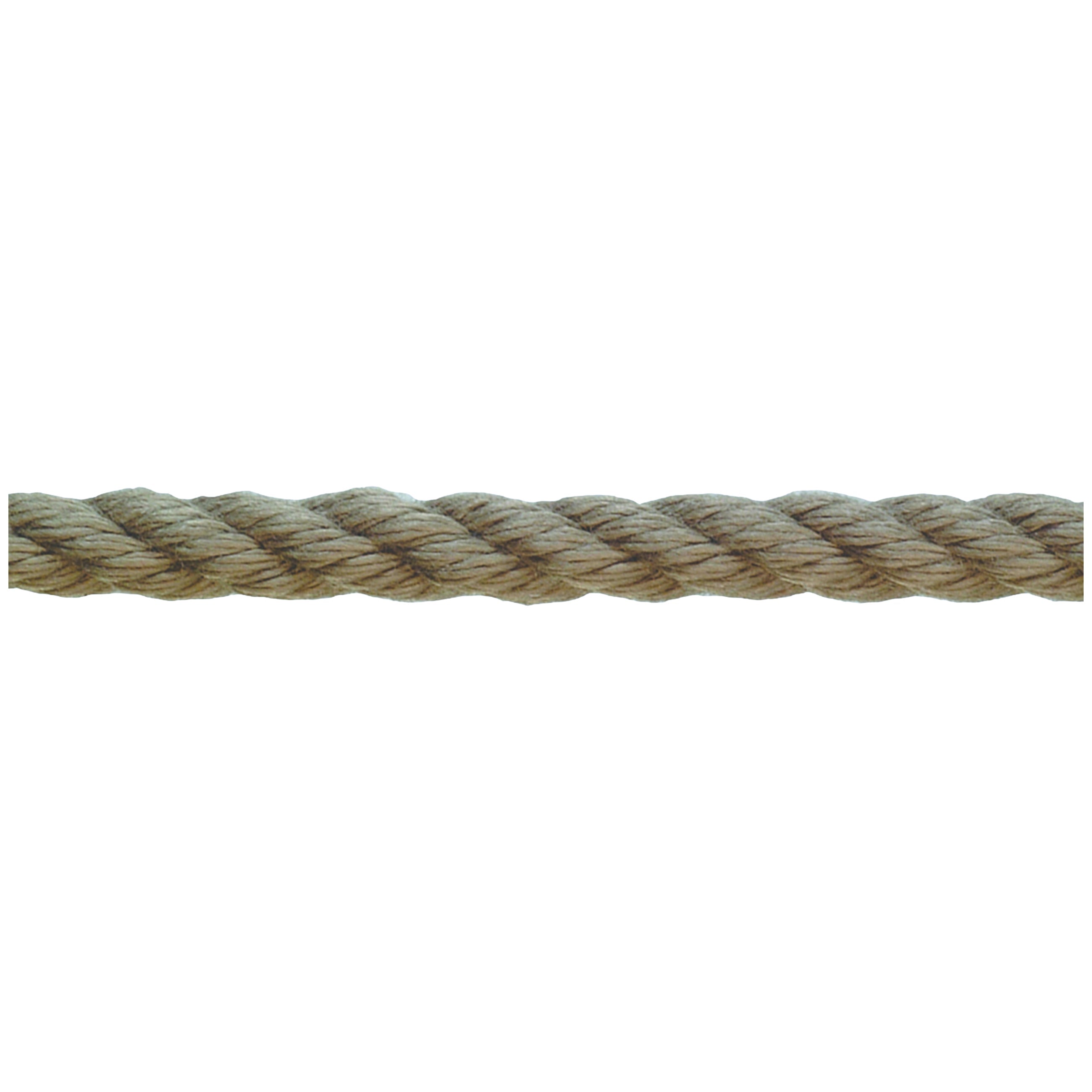 WIKING-ROPE® GEDREHT 16 MM, NATUR-HANFFARBIG, METERWARE, Wiking-Ropes SEILFLECHTER Tauwerk GmbH 