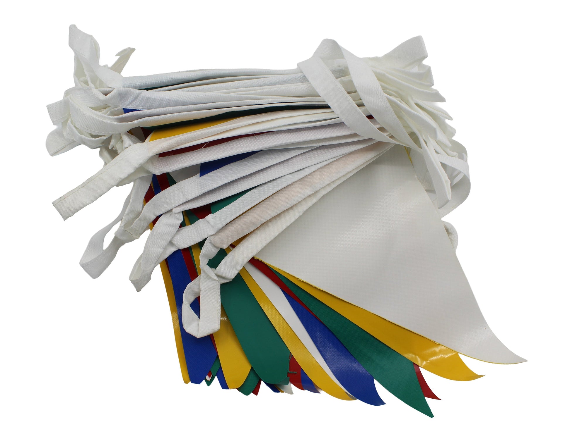 WIMPELKETTE FARBIG PVC FÜR DEKOZWECKE - 10 M LANG Wimpelketten Seilflechter Tauwerk GmbH 