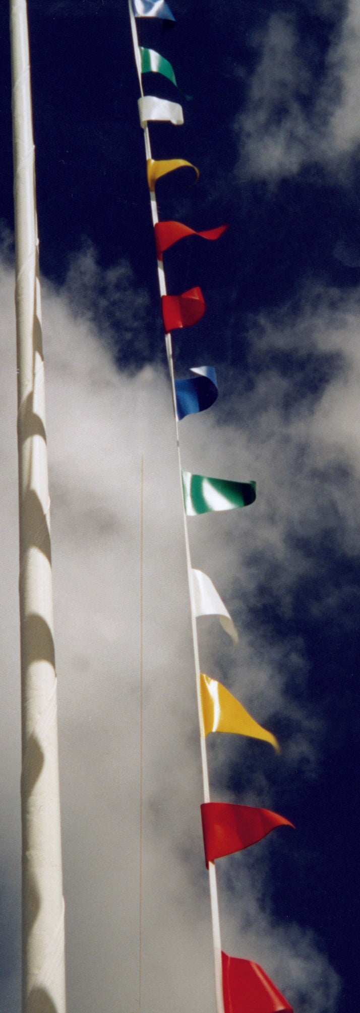 WIMPELKETTE FARBIG PVC FÜR DEKOZWECKE - 10 M LANG Wimpelketten Seilflechter Tauwerk GmbH 