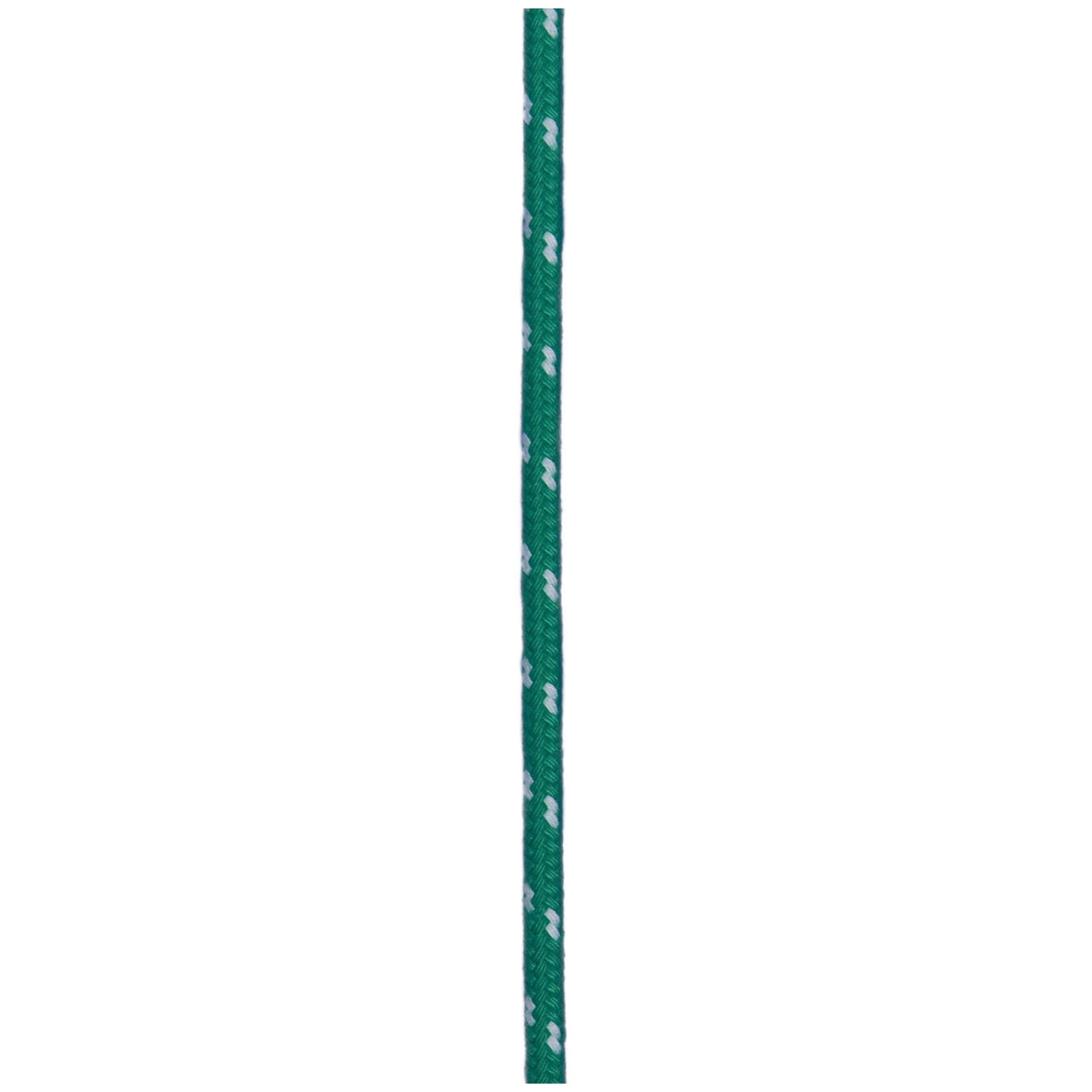 YACHT SCHOT COLOR 6 MM, 16-FACH GEFL., GRÜN, METERWARE, Yacht Schoten SEILFLECHTER Tauwerk GmbH 