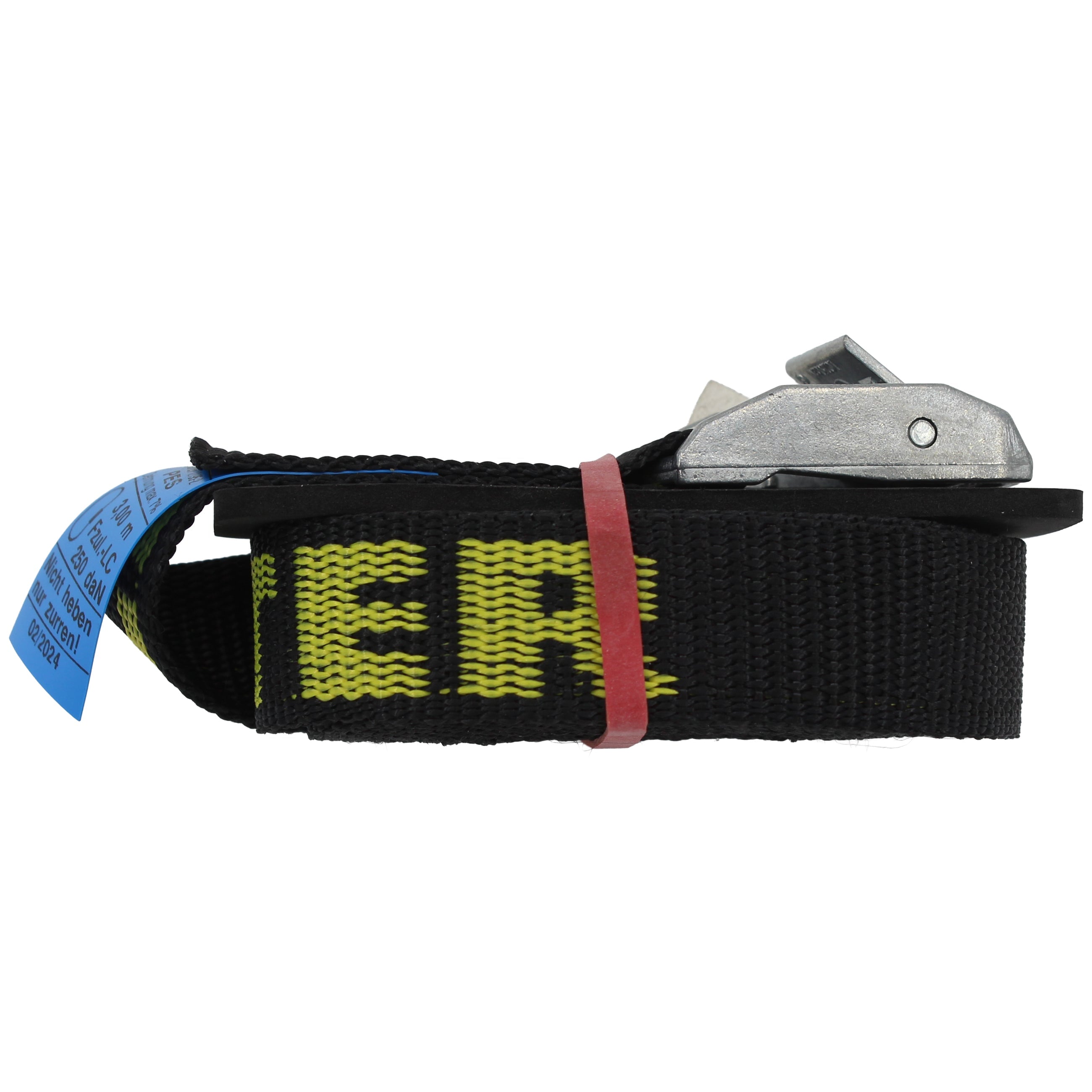 ZURRGURT "DER PREISWERTE" MIT UNTERLAGE, einteilig, 25 mm, Länge = 3 M Zurrgurte SEILFLECHTER Tauwerk GmbH 