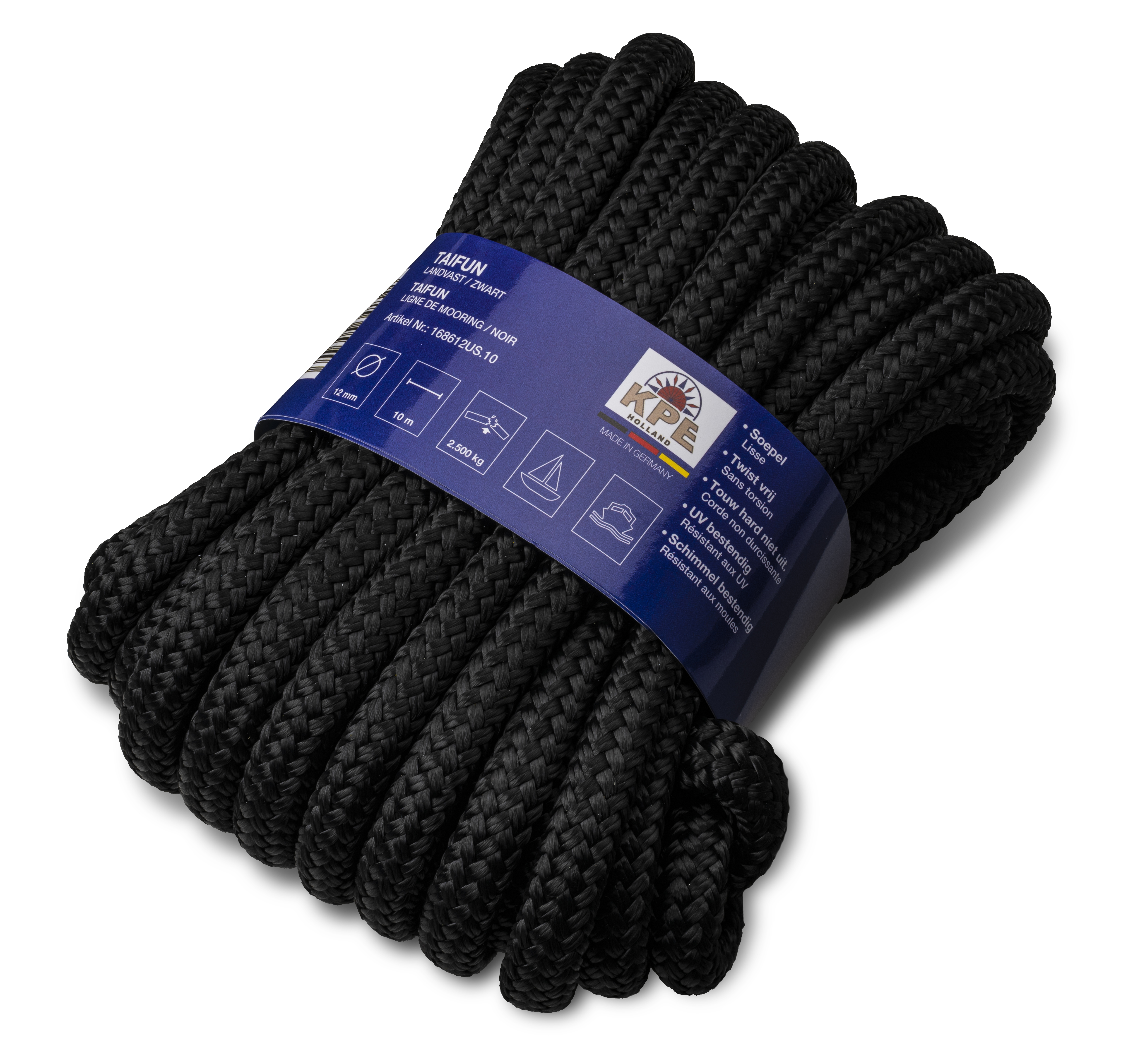 Taifun® Festmachertau schwarz Taifun® Festmachertau schwarz