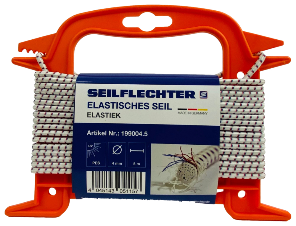 Gummiseil weiß mit Tupfen Gummiseil weiß mit Tupfen