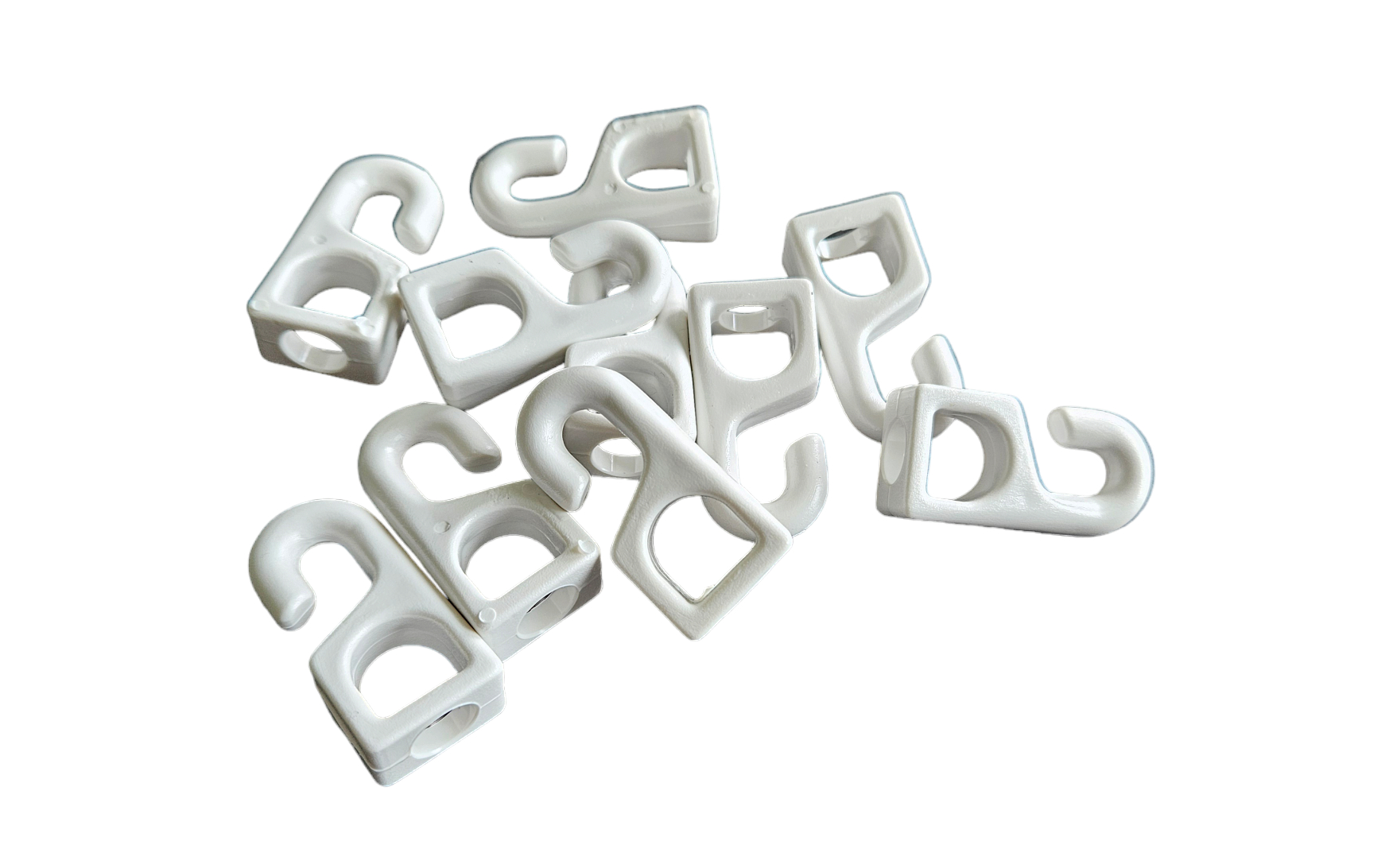 Nylonhaken für 6 mm Gummileine Nylonhaken für 6 mm Gummileine