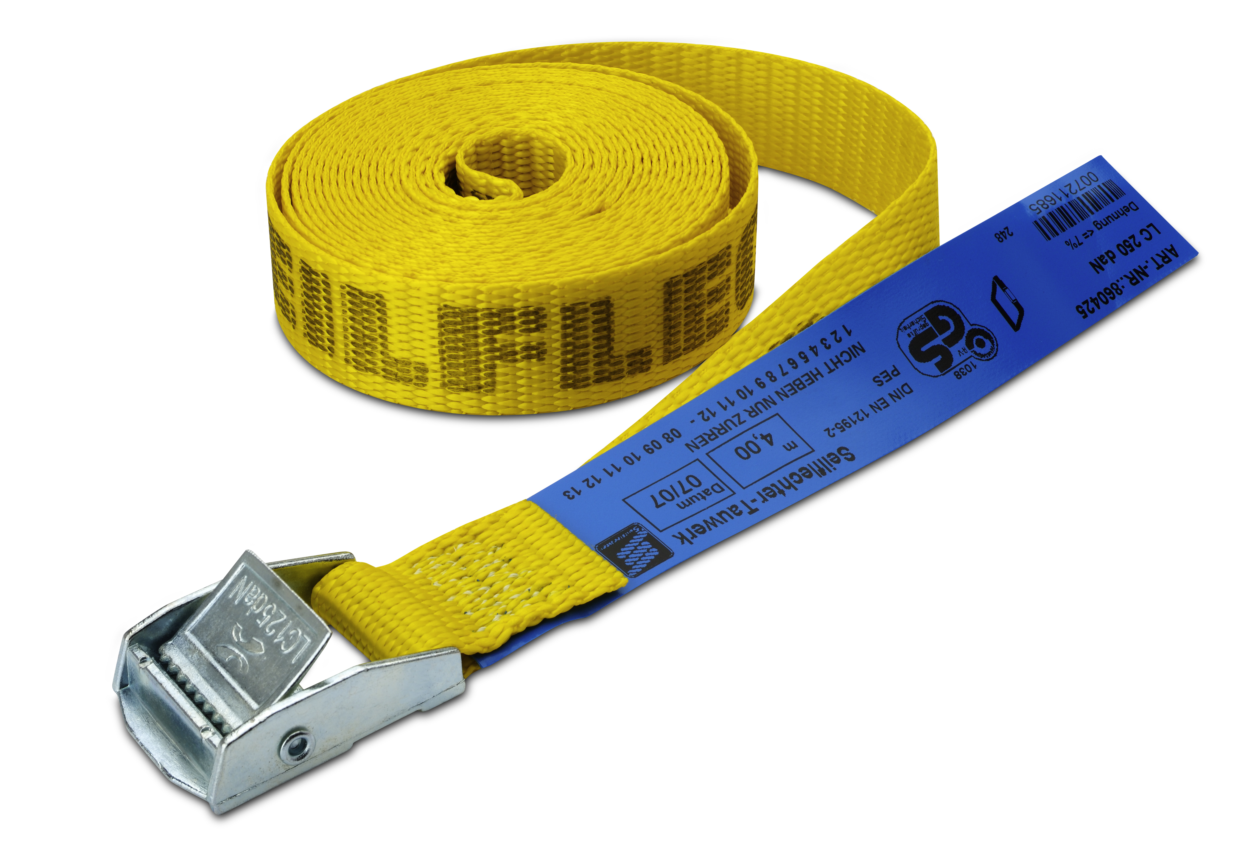 Klemmschlossgurt 250 kg Klemmschlossgurt 250 kg