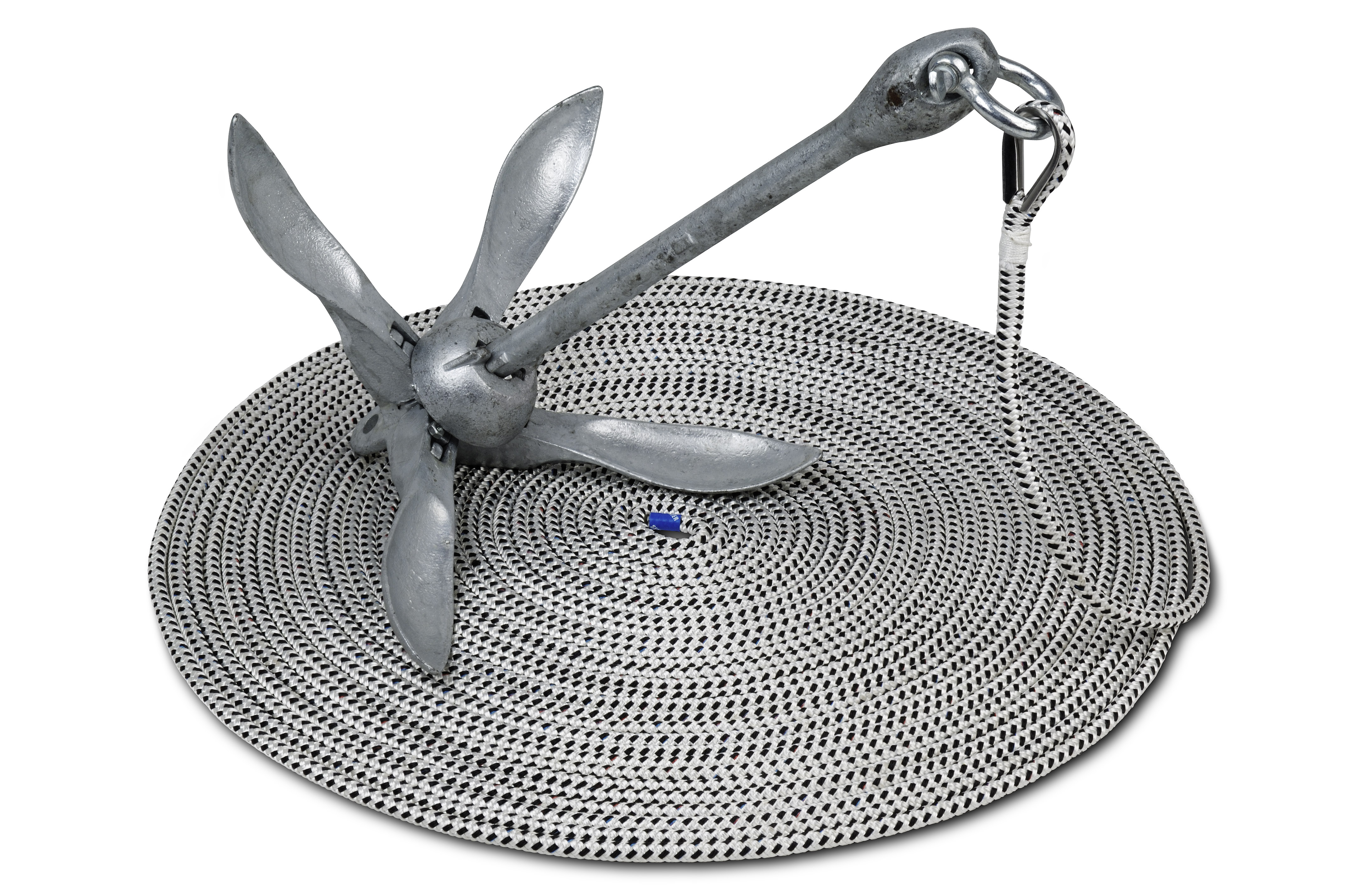 Ankerset mit Klappanker + Taifun® Ankerleine Ankerset mit Klappanker + Taifun® Ankerleine